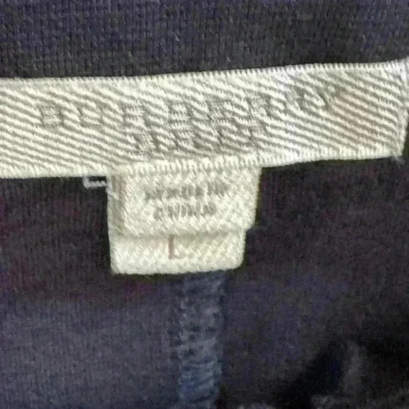 Burberry Brit- Black Skinny Jegging Pant With Ankle Zippers Size Large EUC! - Picture 10 of 11